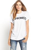 Thumbnail for your product : Love Label Fashionista Printed T-shirt