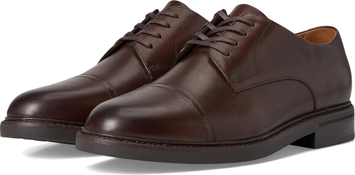 Polo Ralph Lauren Asher Captoe Men's Slip on Shoes Polo Brown : 10 D - Medium, Leather