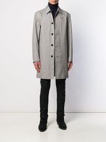 Thumbnail for your product : Saint Laurent Houndstooth Print Raincoat