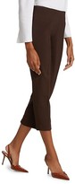 Thumbnail for your product : Piazza Sempione Audrey Tropical Wool Cropped Pants