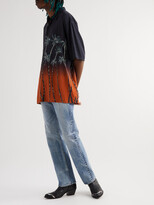 Thumbnail for your product : Celine Homme Sequin-Embellished Printed Dégradé Woven Shirt