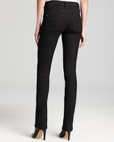Thumbnail for your product : James Jeans High Rise Straight Leg in Clean Black
