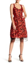 Thumbnail for your product : Alexia Admor Midi Embroidered Dress