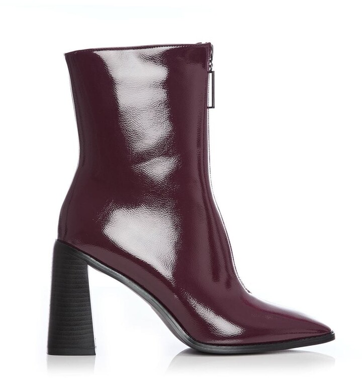 M By Moda Kyley Berry Patent - ShopStyle Boots