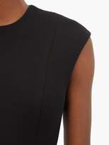 Thumbnail for your product : Emilia Wickstead Danni Belted Wool-crepe Dress - Womens - Black