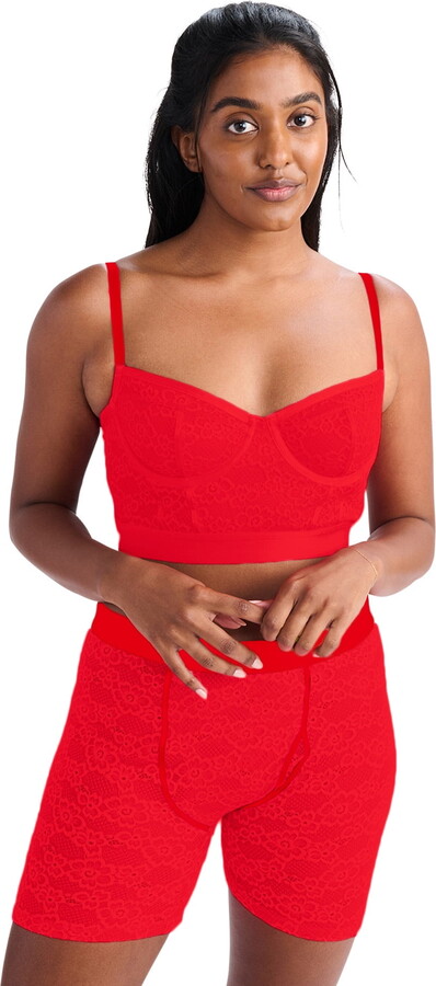 Parade Women’s Lace Boxer Brief, Sizes XS to 3XL