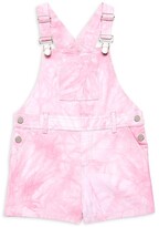 Thumbnail for your product : Design History Girl's Tie-Dye Denim Overall Shorts