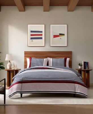 Tommy Hilfiger Brooklyn Stripe Cotton Comforter Set