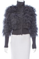 Thumbnail for your product : Dolce & Gabbana Shearling Wool Jacket w/ Tags