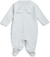 Thumbnail for your product : Marie Chantal Baby's Pointelle Angel Wing Footie