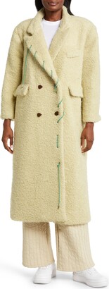 KkCo Moss Longline Wool Blend Coat