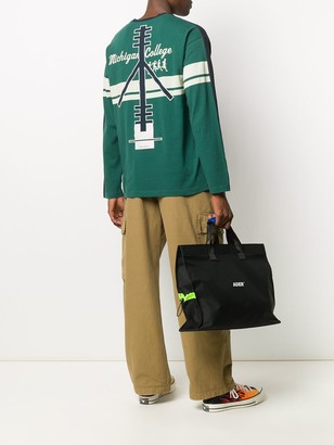 Champion two-tone long-sleeved T-shirt