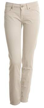 Roy Rogers Roy Roger's Women's Beige Cotton Pants.