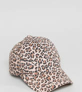 Thumbnail for your product : Reclaimed Vintage Inspired Baseball Cap In Leopard Print