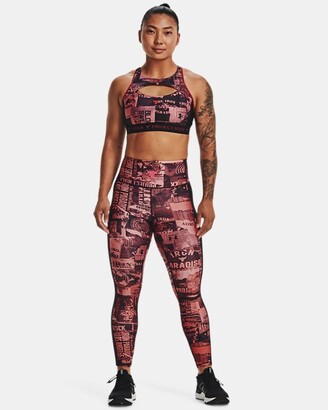 Under Armour Women's Project Rock Crossover Lets Go Printed Ankle Leggings  - ShopStyle