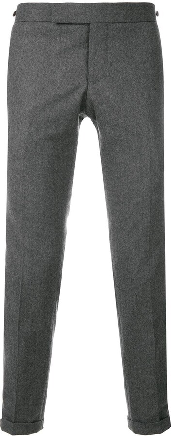 striped trousers skinny