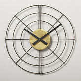 Thumbnail for your product : CB2 Overlook Wire 20" Wall Clock