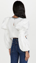 Thumbnail for your product : Aje Memento Cropped Blouse