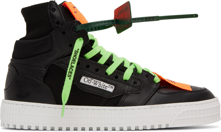 Off-White Men's Black Sneakers & Athletic Shoes