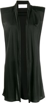 Thumbnail for your product : NO KA 'OI Exaggerated-Shoulder Open-Front Gilet
