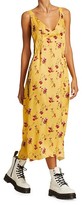 Thumbnail for your product : R 13 Floral Slip Midi Dress