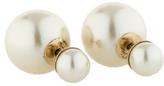 Thumbnail for your product : Christian Dior Mise en Tribal Pearl Earrings