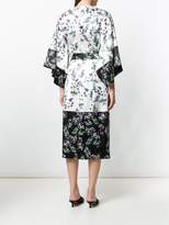 Thumbnail for your product : Blumarine printed belted kimono dress