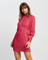 Thumbnail for your product : Glamorous Women's Pink Mini Dresses - Long Sleeve Mini Dress - Size 12 at The Iconic
