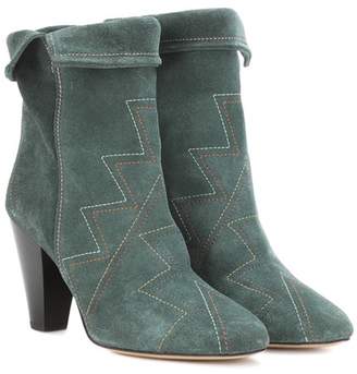 Isabel Marant Darilay suede ankle boots