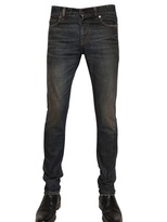 Thumbnail for your product : Saint Laurent 15,5cm Skinny Fit Stretch Denim Jeans