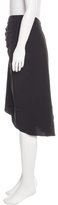 Thumbnail for your product : Reed Krakoff Ruched Midi Skirt