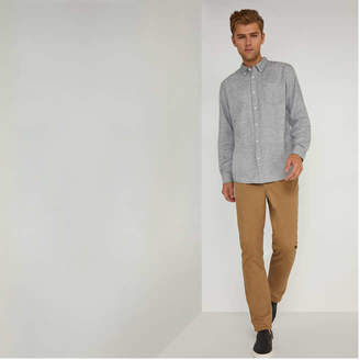 Joe Fresh Mens Button-Down Flannel Shirt