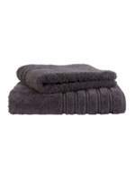 Thumbnail for your product : Kingsley Home Lifestyle guest towel steel