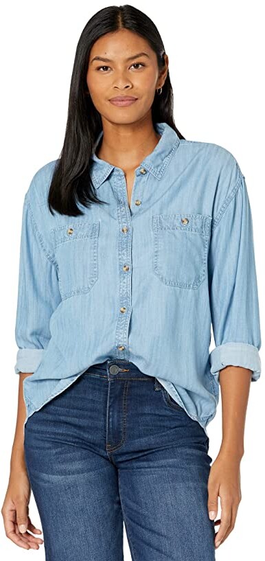 Womens tencel denim shirt Clearance