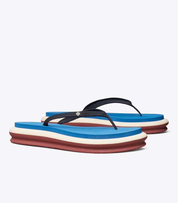 tory burch platform flip flops