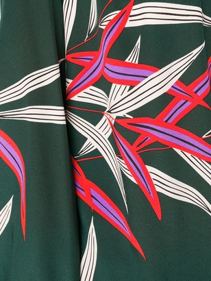 Dvf Diane Von Furstenberg Printed Silk Blouse