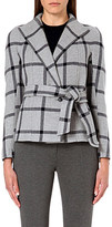 Thumbnail for your product : Max Mara Check belted jacket
