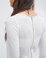 Thumbnail for your product : Glamorous Long Sleeve Midi Pencil Dress