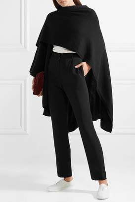 The Row Hern Cashmere Cape - Black