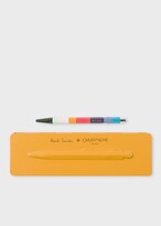 Thumbnail for your product : Paul Smith Caran d'Ache + 849 'Artist Stripe' Ballpoint Pen With Orange Case