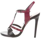 Thumbnail for your product : Ruthie Davis Heart & Dagger Leather Sandals Black Heart & Dagger Leather Sandals