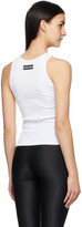 Thumbnail for your product : Marine Serre White Moon Tank Top