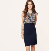 Thumbnail for your product : LOFT Tall Ponte Trouser Pencil Skirt