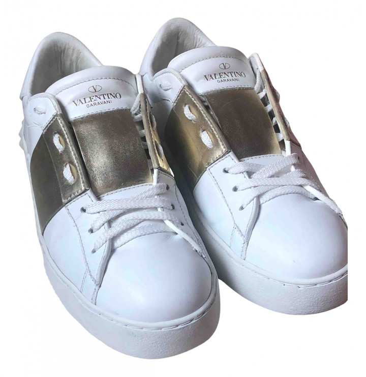 valentino gold trainers