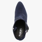 Thumbnail for your product : Daniel Elder Navy Suede Western Ankle Boots