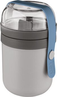 Berghoff Leo 0.5Qt Dual Lunch Pot, Gray & Blue