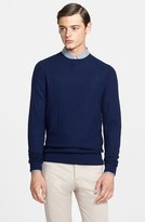 Thumbnail for your product : A.P.C. Chevron Texture Wool Sweater