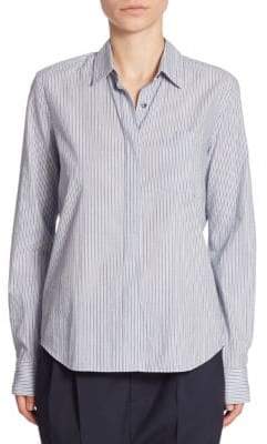 Vince Striped Fitted Shirt