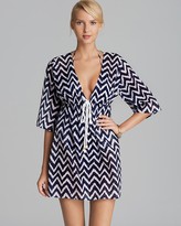 Thumbnail for your product : Milly Zig Zag Ava Cover Up Tunic