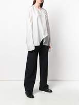 Thumbnail for your product : Nina Ricci off-centre tie blouse